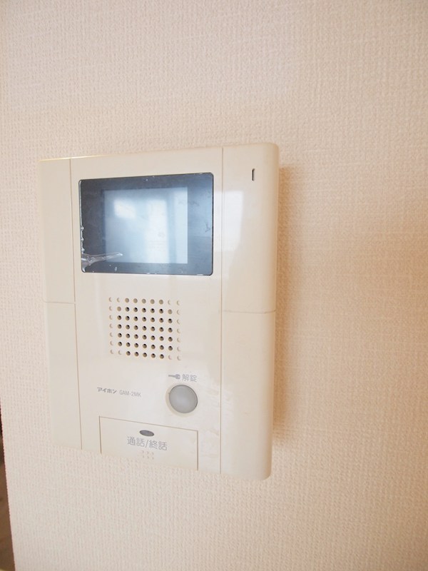 セキュリティ　TVモニタ付きです。