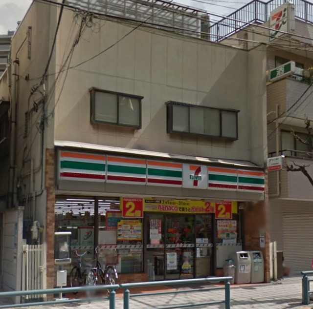 コンビニ　セブンイレブン梅田店（コンビニ）まで369m