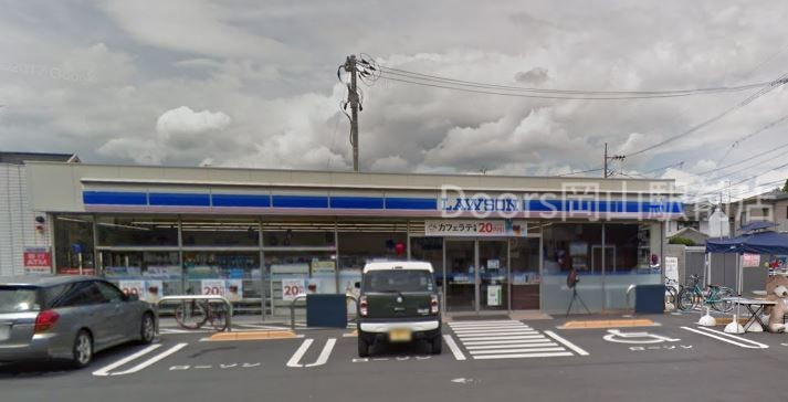 コンビニ　ローソン岡山庭瀬駅前店（コンビニ）まで265m