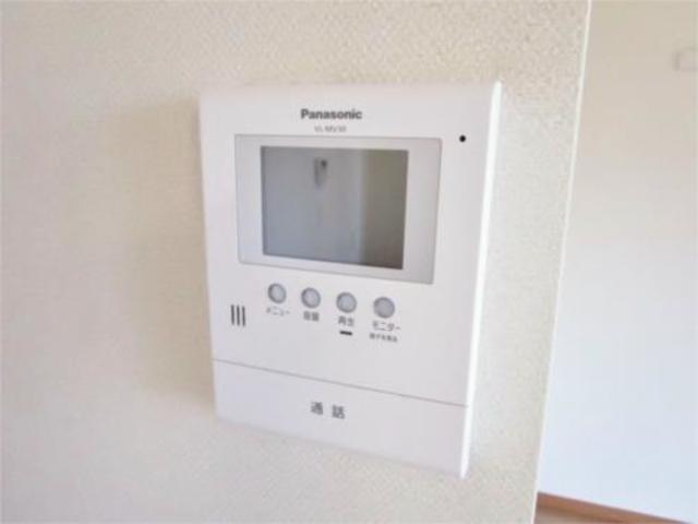 セキュリティ　モニターホン設置