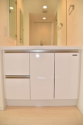 洗面設備　写真は同タイプ住居です。
