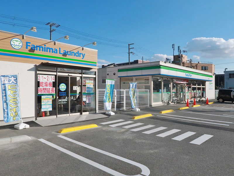 コンビニ　ファミリーマート 豊中島江町店（コンビニ）まで41m