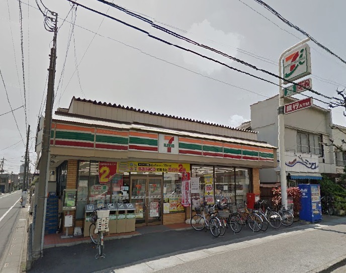 コンビニ　セブンイレブン 鳩ケ谷南店（コンビニ）まで393m