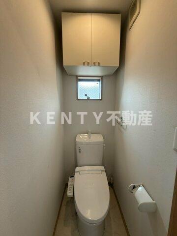 トイレ　ゆったりとした空間のトイレです