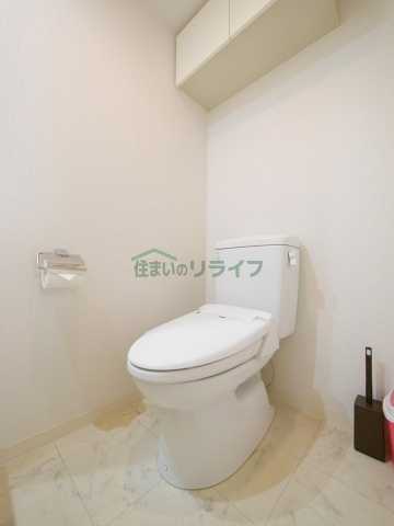 都営大江戸線 蔵前駅 徒歩2分 13階建 築19年のトイレ写真