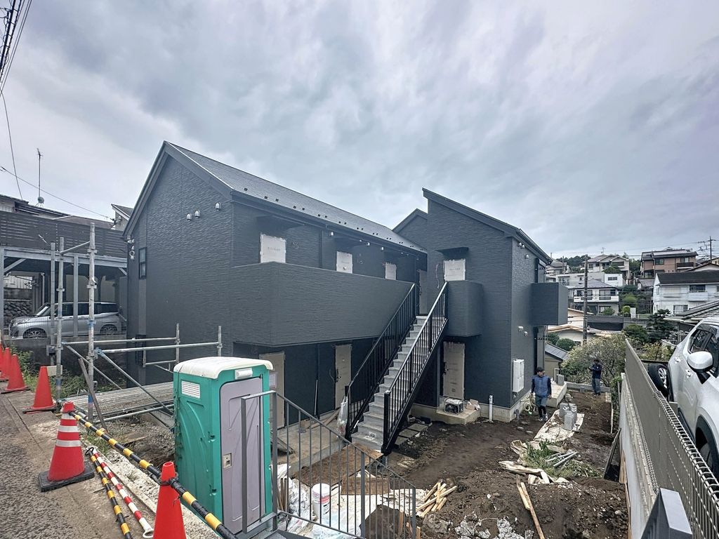 建物外観　■2026.9撮影（建築中）