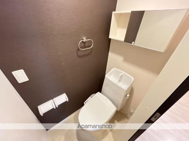 高根沢町アパートC棟のトイレ写真