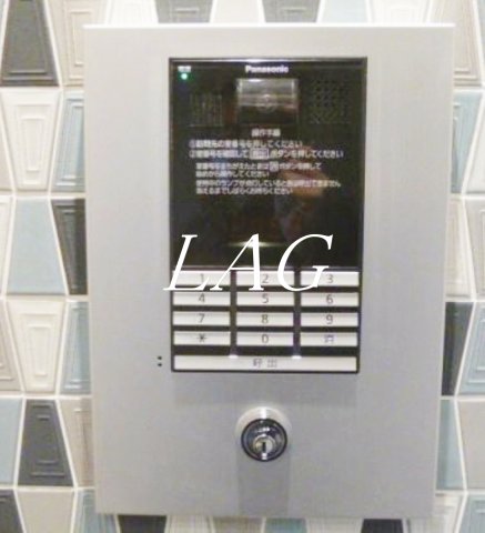 セキュリティ　オートロックです。