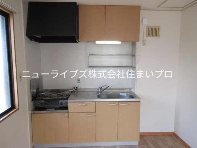 京阪本線 萱島駅 徒歩18分 2階建 築26年のキッチン写真