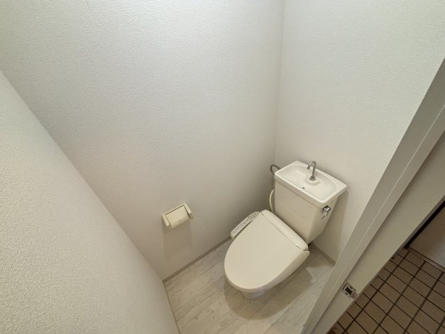 近鉄南大阪線 古市駅 徒歩9分 4階建 築38年のトイレ写真