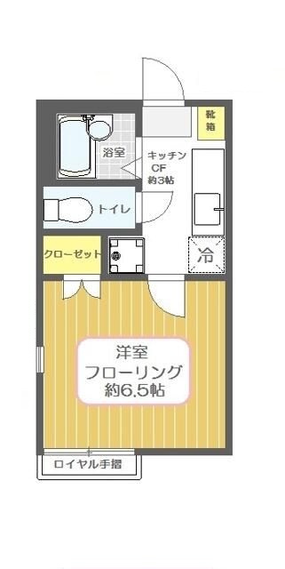 東京メトロ東西線 原木中山駅 徒歩10分 2階建 築16年の間取り写真
