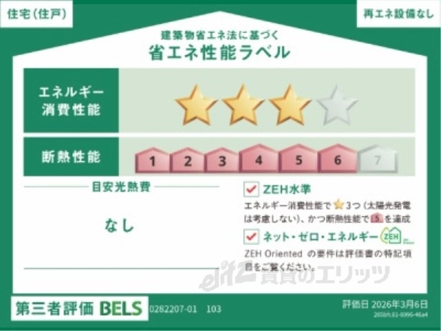 省エネ性能ラベル　省エネ性能ラベル