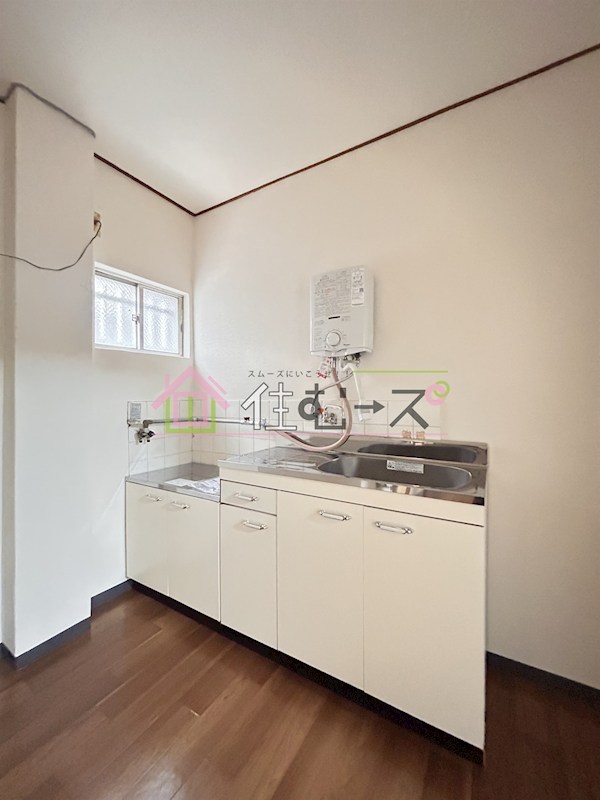 中央マンションのキッチン写真
