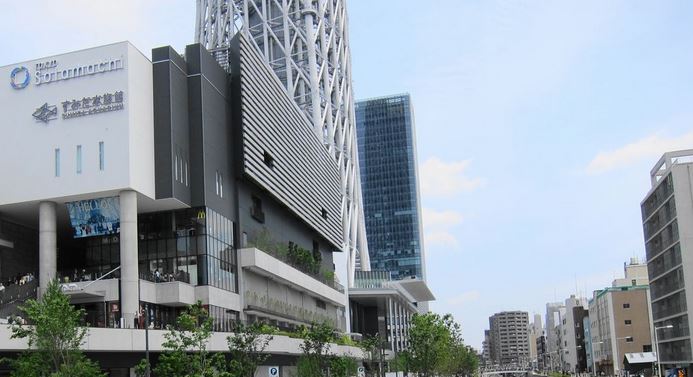 ショッピングセンター　東京スカイツリータウン（ショッピングセンター）まで1020m