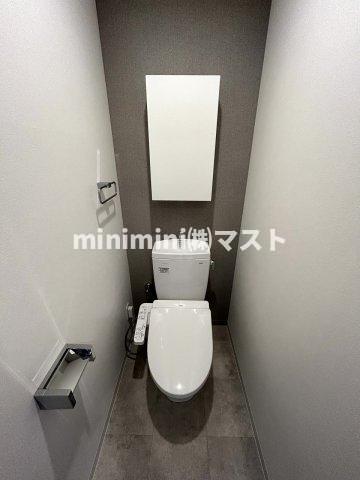 地下鉄中央線 九条駅 徒歩8分 12階建 築4年のトイレ写真