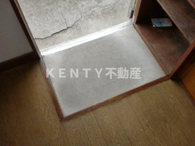 玄関　ゆったりとした玄関です