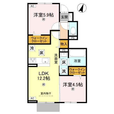ＪＲ加古川線 滝野駅 徒歩9分 2階建 新築の間取り写真