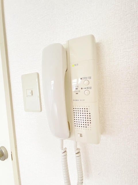 セキュリティ　オートロック付インターホン