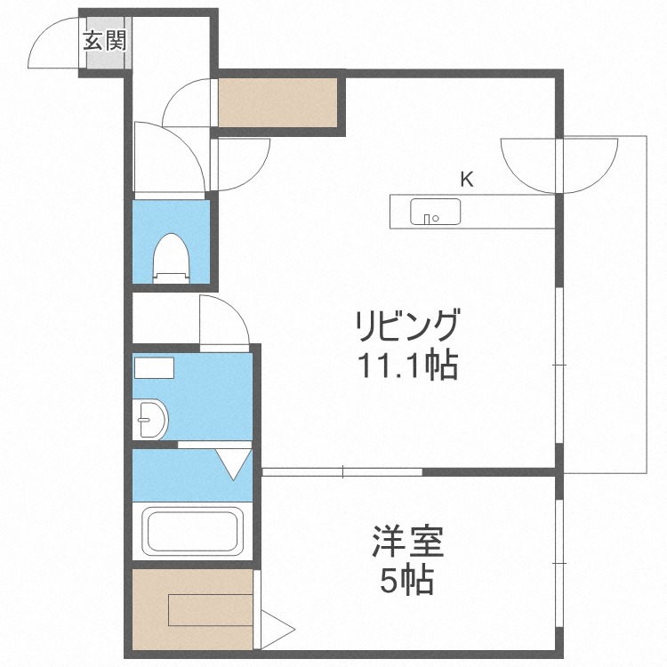 アネトス2番館の間取り写真