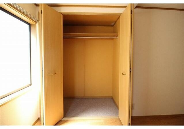 収納　お荷物の多い方でも安心のクローゼット付き♪