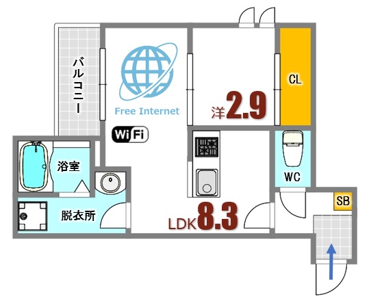 Regalest-Smart Luceの間取り写真