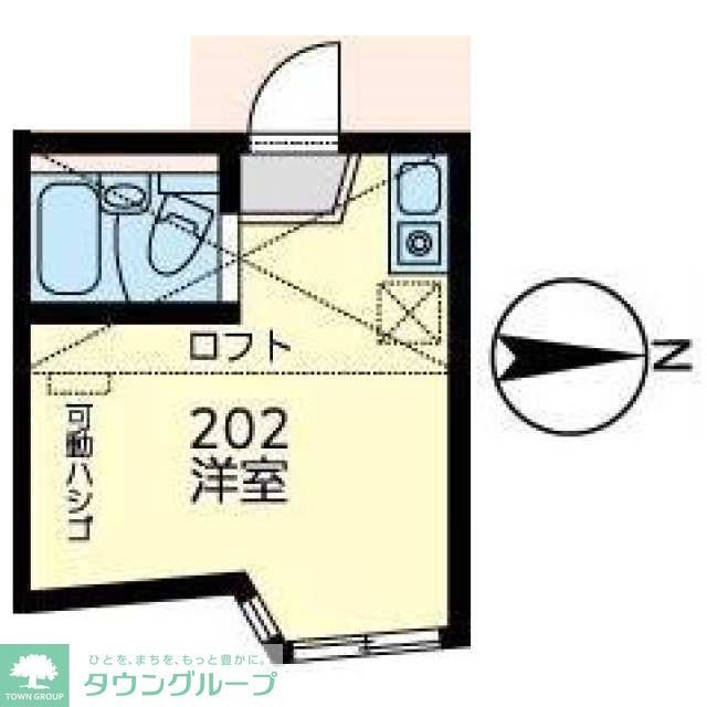 ユナイト東門前エディントンの間取り写真