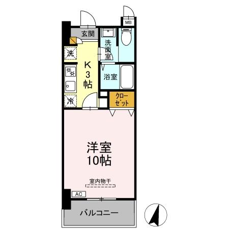 Biz STAY 千葉・蘇我の間取り写真