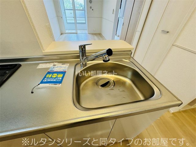 テラス南のキッチン写真