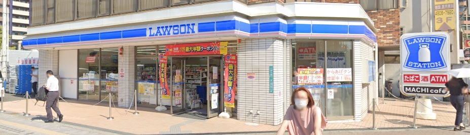 コンビニ　ローソン 西中島南方店（コンビニ）まで406m