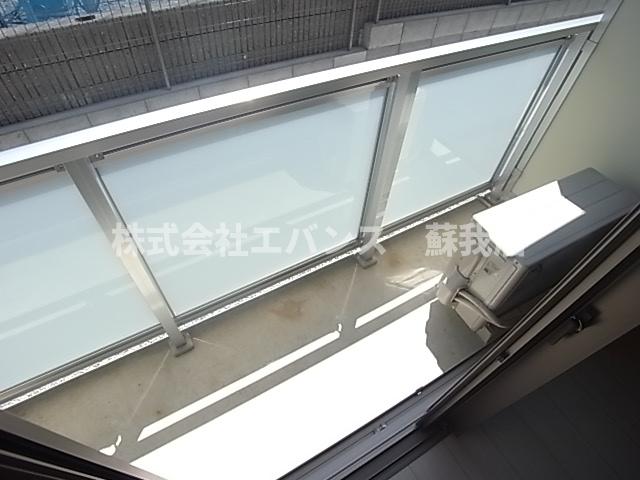 バルコニー　広々としたバルコニーです