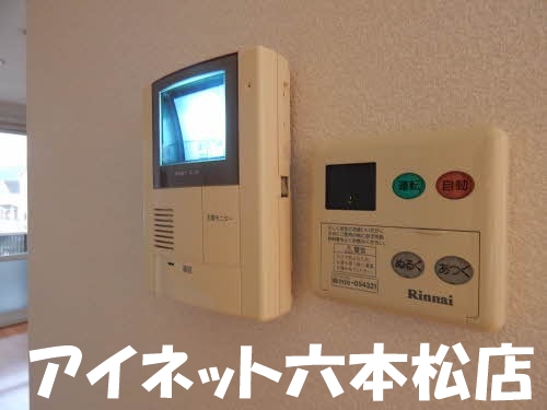 セキュリティ　モニター付きインターホンで安心です