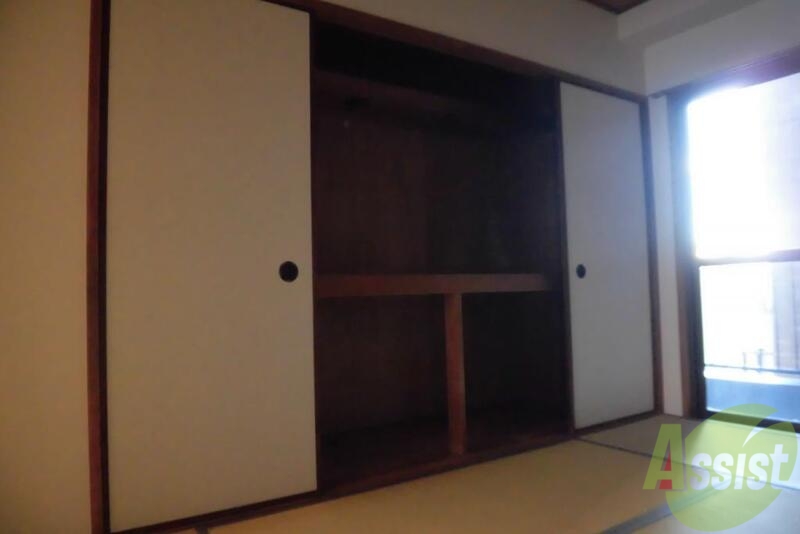 収納　押入れも広いですね