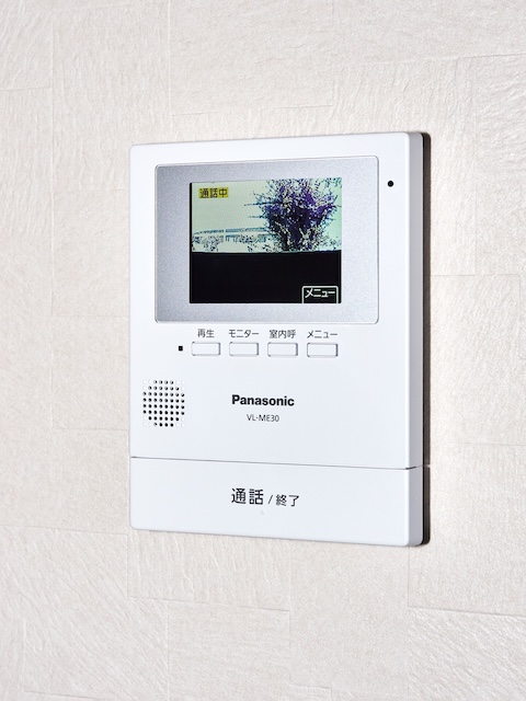 セキュリティ　カラーモニター付インターホン