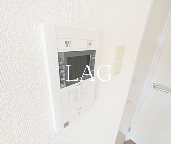 セキュリティ　モニター付インターホンです。