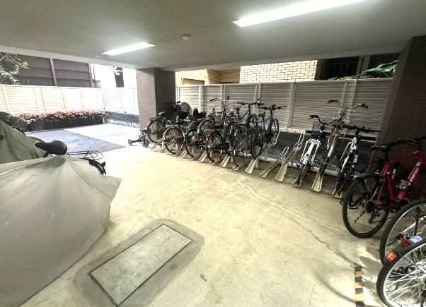駐車場　駐輪場です。