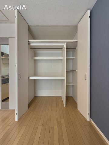 収納　別タイプのお部屋の写真です