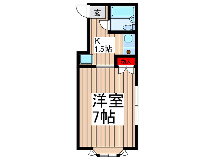 ホワイトコ-ポの間取り写真