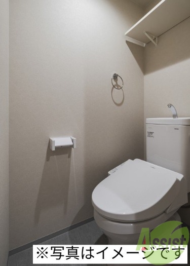 トイレ　現在建築中のため、写真はイメージになります。