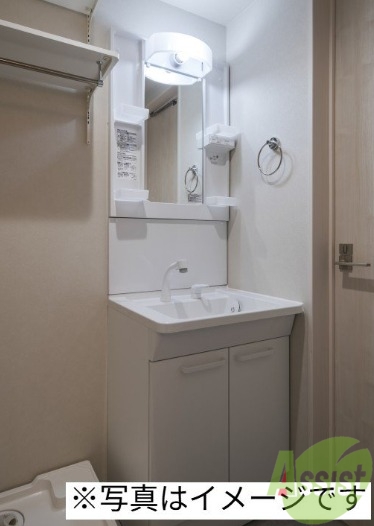 洗面設備　現在建築中のため、写真はイメージになります。