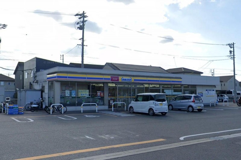 コンビニ　ミニストップ 知多浦浜店（コンビニ）まで455m