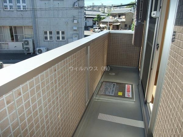 バルコニー　日当たり良好！
