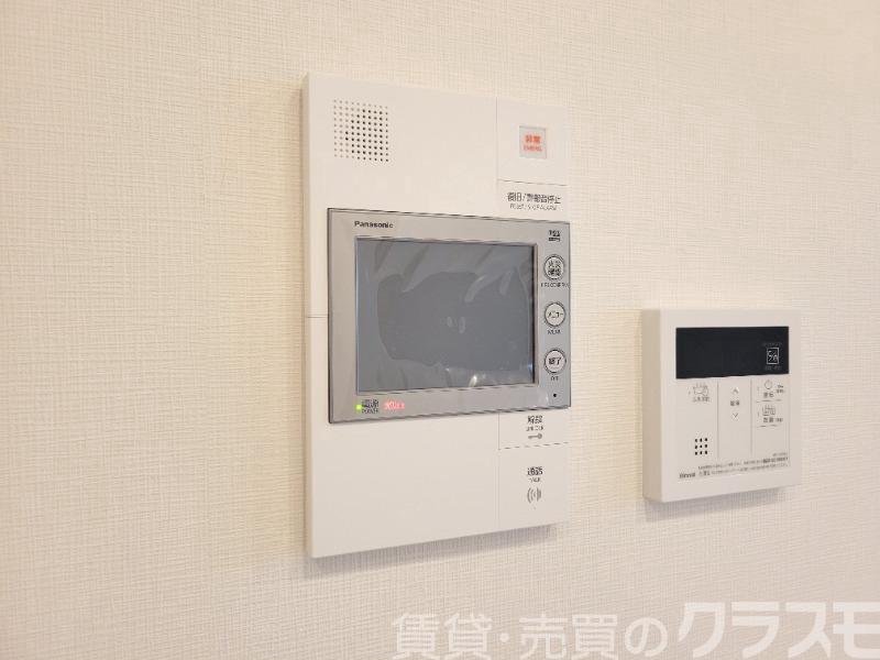 セキュリティ　来訪者が確認できるモニターホン♪