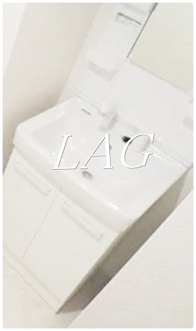 洗面設備　洗面台です。