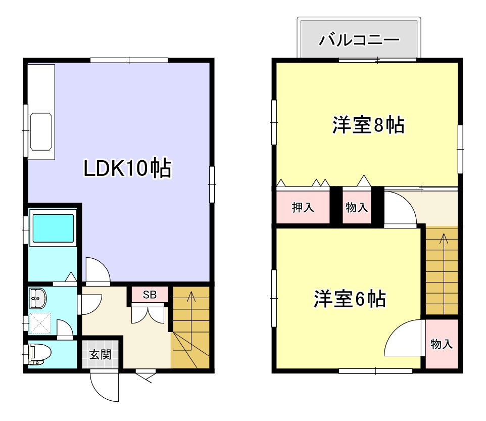 ハイツグレイスＭの間取り