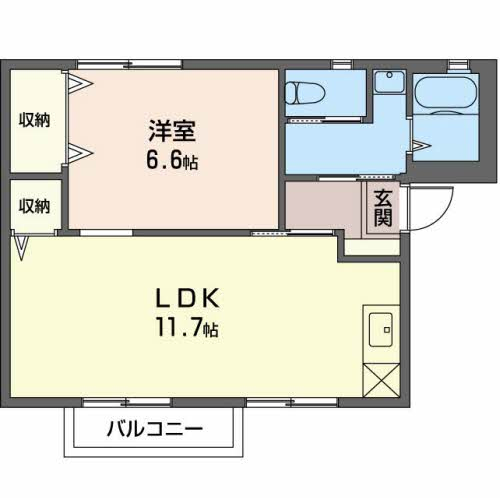 ハーモニー北島の間取り