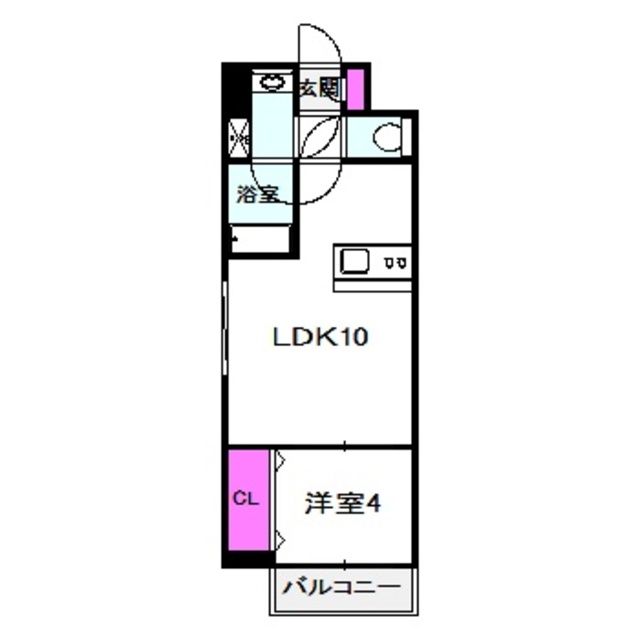 La Douceur放出の間取り