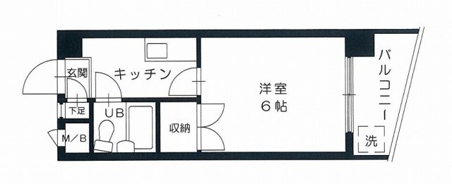 ポエトリーの間取り