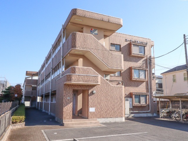 栃木市平柳町のマンションの建物外観
