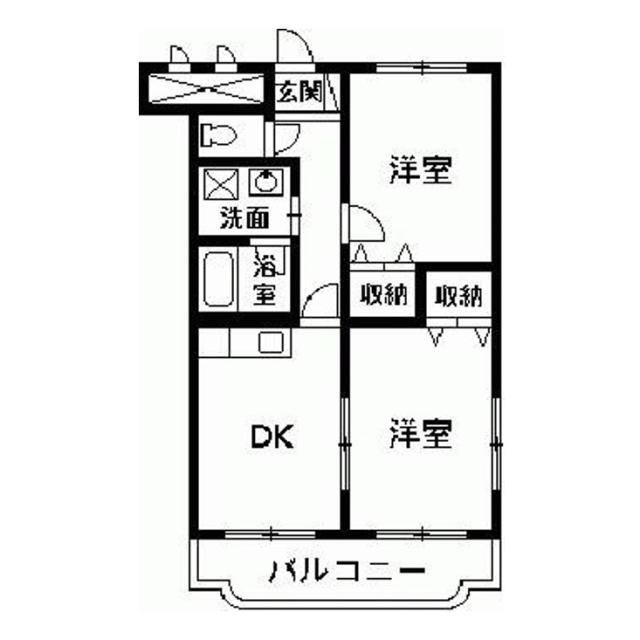 べルサージュ21（東小保方町）の間取り