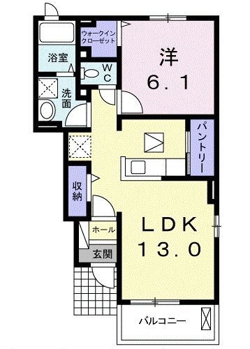 コンフォールIの間取り